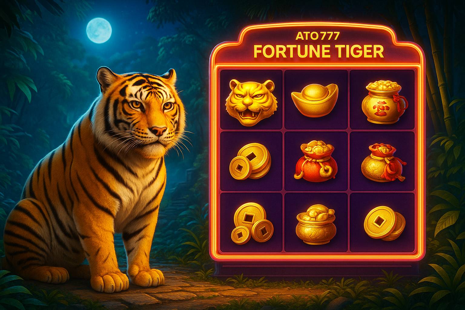 Fortune Tiger é um jogo imperdível no ATO777 Casino