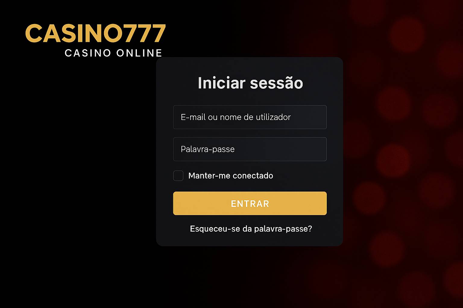 Login no Cassino ATO777